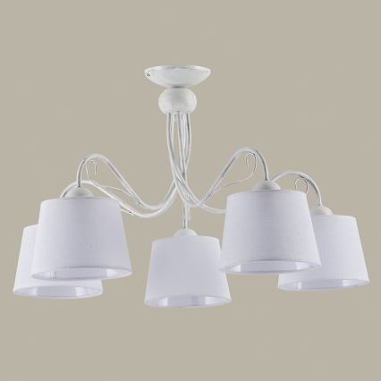 Jupiter 1350 - KM 5 PB - Deckenleuchte KAMELIA 5xE27/60W/230V