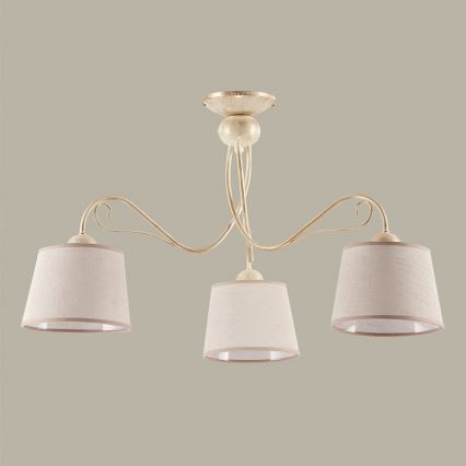 Jupiter 1357 - KM 3 PE - Deckenleuchte KAMELIA 3xE27/60W/230V