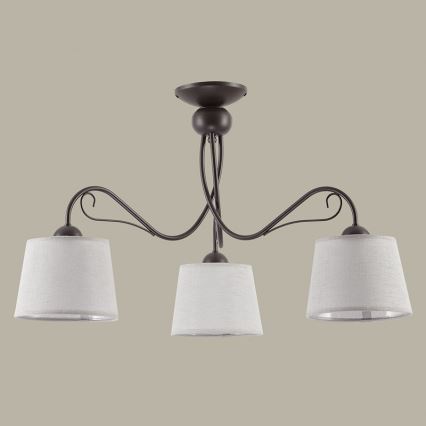 Jupiter 1365 - KM 3 PV - Deckenleuchte KAMELIA 3xE27/60W/230V