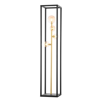Jupiter 1911 - Stehlampe NEPTUN 4xG9/14W/230V gold/schwarz/rauchiges Beige