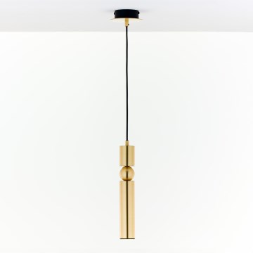 Jupiter 2009 - Hängeleuchte an Schnur ALAS 1xGU10/10W/230V golden