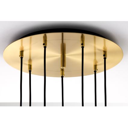 Jupiter 2021 - Hängeleuchte an Schnur ALAS 7xGU10/10W/230V golden