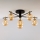 Jupiter 2033 - Aufbauleuchte FIGARO 6xG9/10W/230V schwarz/golden/beige