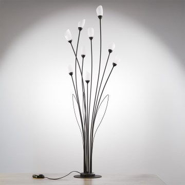 Jupiter 2058 - Stehleuchte GLORIOSA 9xG9/14W/230V schwarz