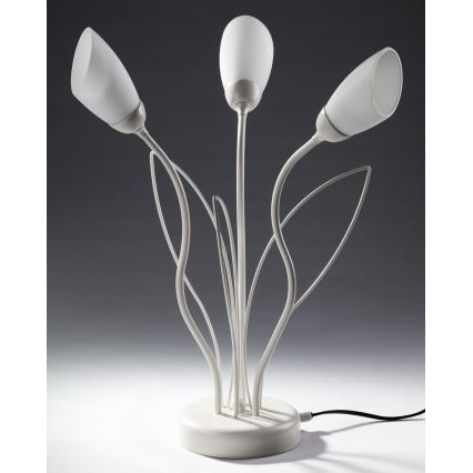 Jupiter 2060 - Tischlampe GLORIOSA 3xG9/14W/230V cremefarben