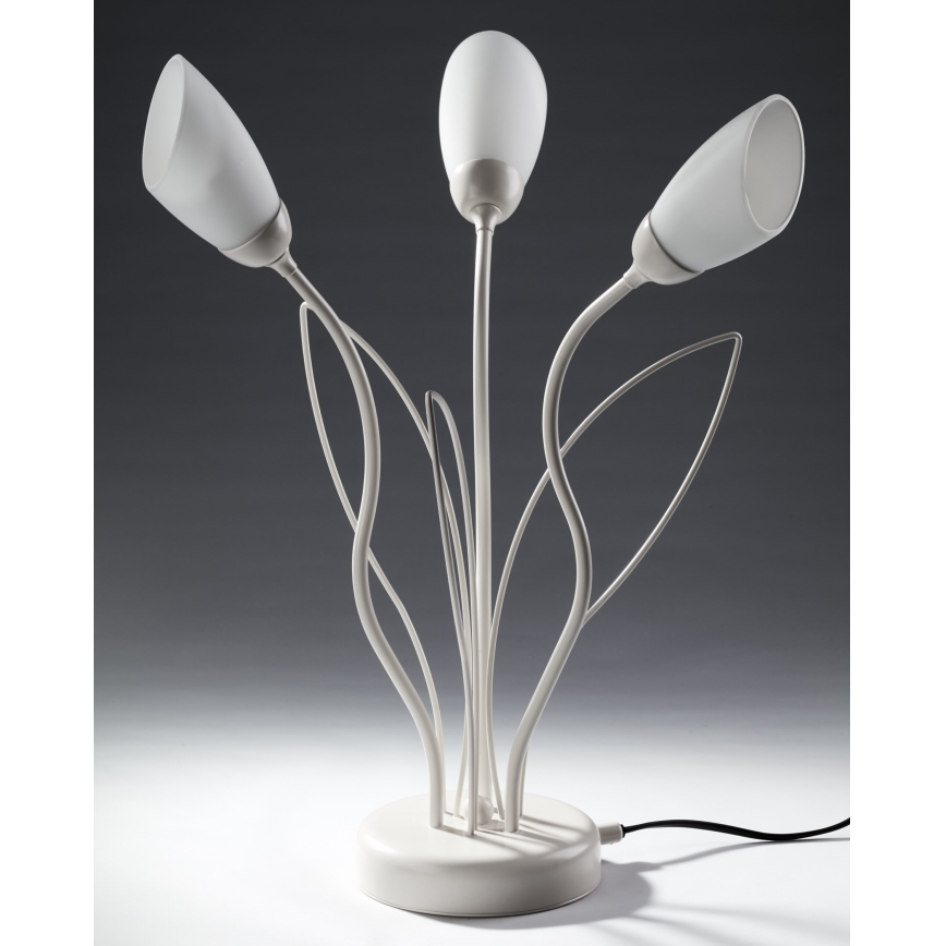 Jupiter 2060 - Tischlampe GLORIOSA 3xG9/14W/230V cremefarben