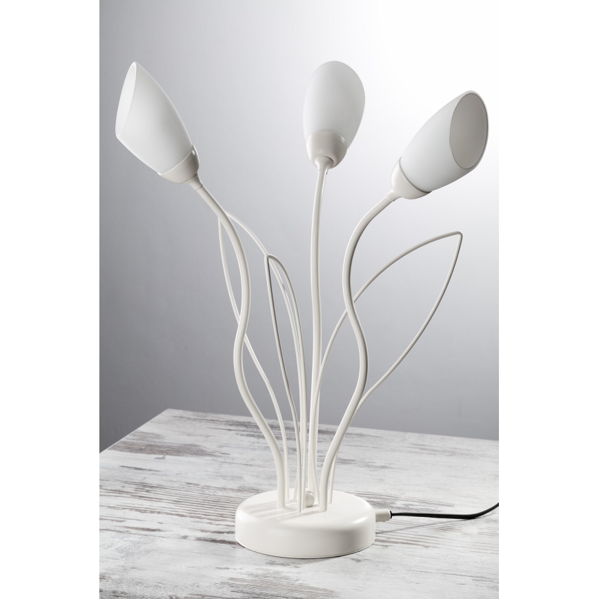 Jupiter 2060 - Tischlampe GLORIOSA 3xG9/14W/230V cremefarben