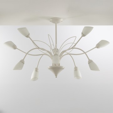 Jupiter 2061 - Deckenleuchte an Stange GLORIOSA 10xG9/14W/230V cremefarben