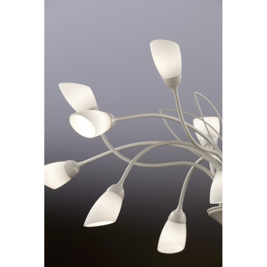 Jupiter 2062 - Kronleuchter an Kette GLORIOSA 15xG9/14W/230V cremefarben