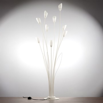 Jupiter 2063 - Stehleuchte GLORIOSA 9xG9/14W/230V cremefarben