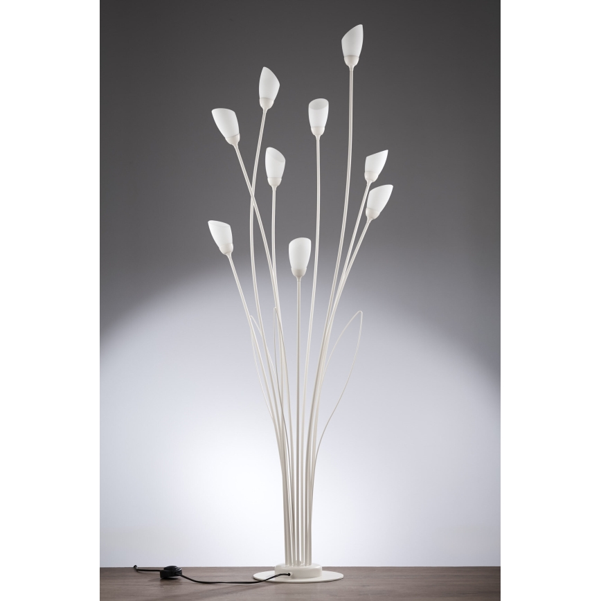 Jupiter 2063 - Stehleuchte GLORIOSA 9xG9/14W/230V cremefarben