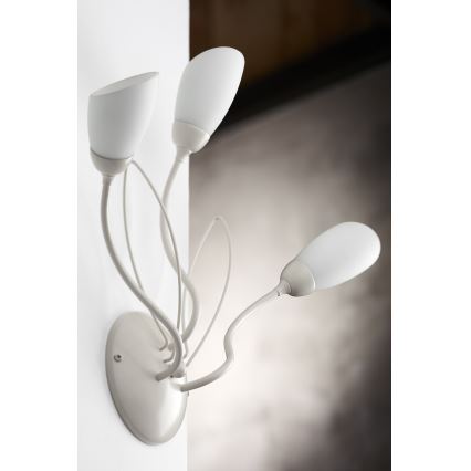 Jupiter 2064 - Wandleuchte GLORIOSA 3xG9/14W/230V cremefarben