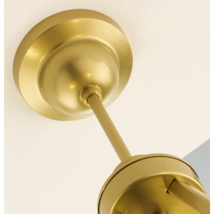 Jupiter 2114 - Deckenleuchte mit Stange KASZMIR 5xE27/15W/230V blau/gold