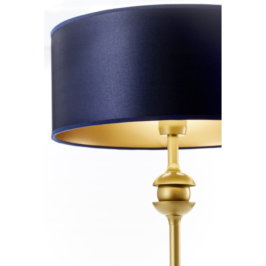 Jupiter 2116 - Tischlampe KASZMIR 1xE27/15W/230V blau/gold