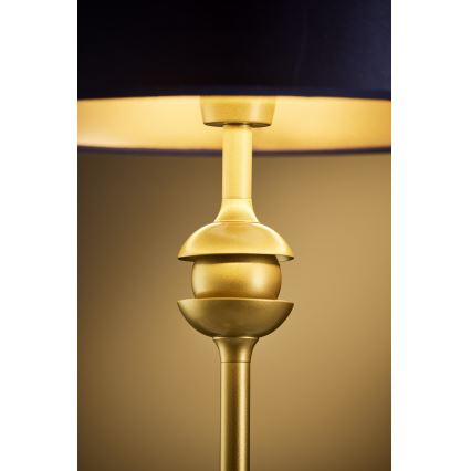 Jupiter 2116 - Tischlampe KASZMIR 1xE27/15W/230V blau/gold