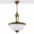 Jupiter 2134 - Pendelleuchte mit Stange CARMEN 1xE27/15W/230V Bronze/Patina