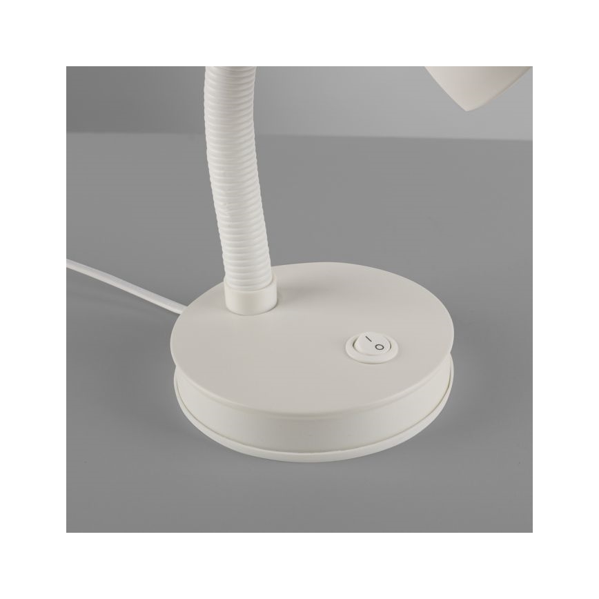 JUST LIGHT. 11080-16 - Flexible Tischlampe FLEXI 1xE27/25W/230V weiß