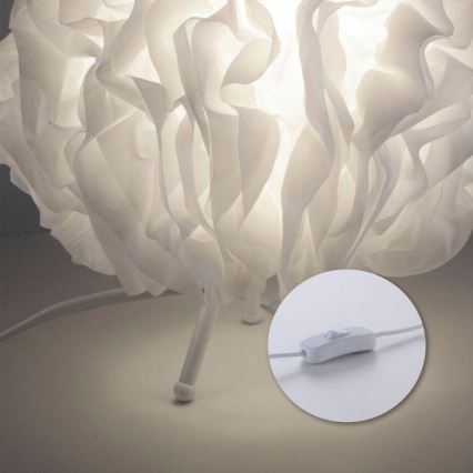 JUST LIGHT. 11211-16 - Dimmbare LED-RGBW-Tischleuchte NAOMI 1xE27/10W/230V 2700-5000K + Fernbedienung