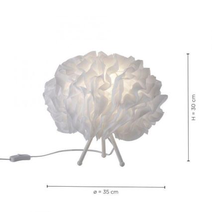 JUST LIGHT. 11211-16 - Dimmbare LED-RGBW-Tischleuchte NAOMI 1xE27/10W/230V 2700-5000K + Fernbedienung