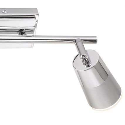 JUST LIGHT. 11229-17 - LED-Strahler DALLI 2xLED/3,5W/230V glänzendes Chrom