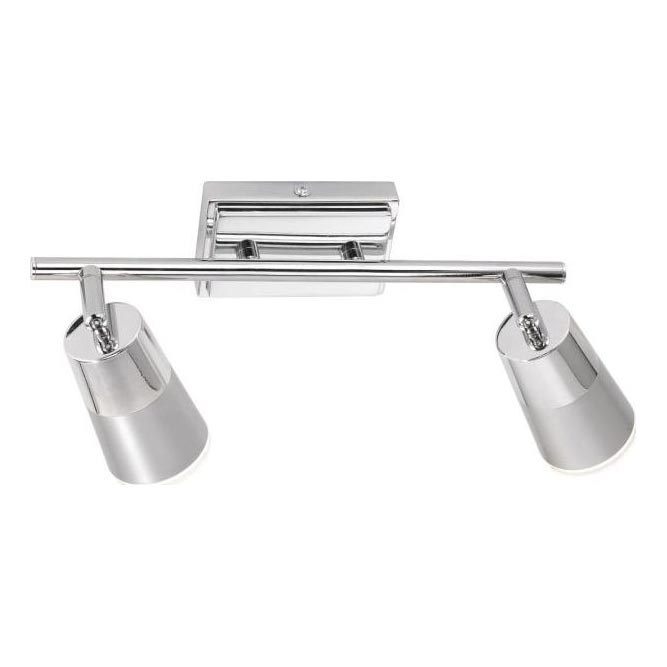 JUST LIGHT. 11229-17 - LED-Strahler DALLI 2xLED/3,5W/230V glänzendes Chrom