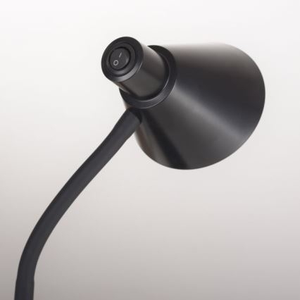 JUST LIGHT. 11248-18 - flexible LED-Schreibtischlampe PIXIE LED/4,5 W/230 V schwarz