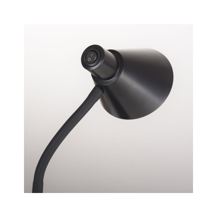 JUST LIGHT. 11248-18 - flexible LED-Schreibtischlampe PIXIE LED/4,5 W/230 V schwarz