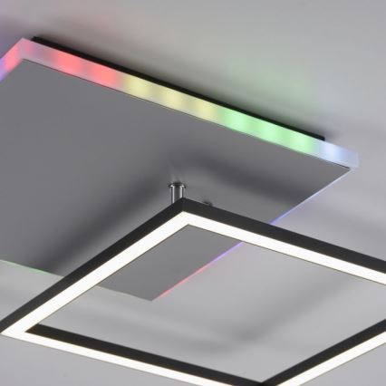 JUST LIGHT. 11327-95 - Dimmbare LED-RGBW-Deckenleuchte RENDA LED/31W/230V 2700-5000K + Fernbedienung