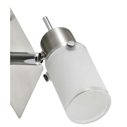 JUST LIGHT. 11931-55 - LED-Wandstrahler MAX 1xGU10/4W/230V matt Chrom