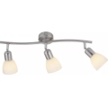 JUST LIGHT. 11953-55 - Spotleuchte KARO 3xE14/40W/230V matt-chrom