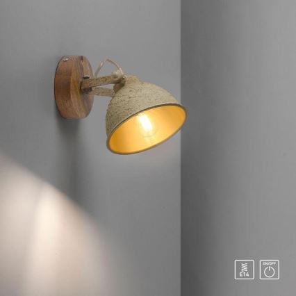 JUST LIGHT. 11981-39 - Wandstrahler SAMIA 1xE14/40W/230V