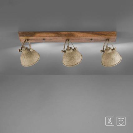 JUST LIGHT. 11983-39 - Strahler SAMIA 3xE14/40W/230V
