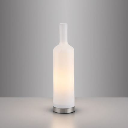 JUST LIGHT. 14006-16 - Tischlampe BOTTLE 1xE14/25W/230V weiß