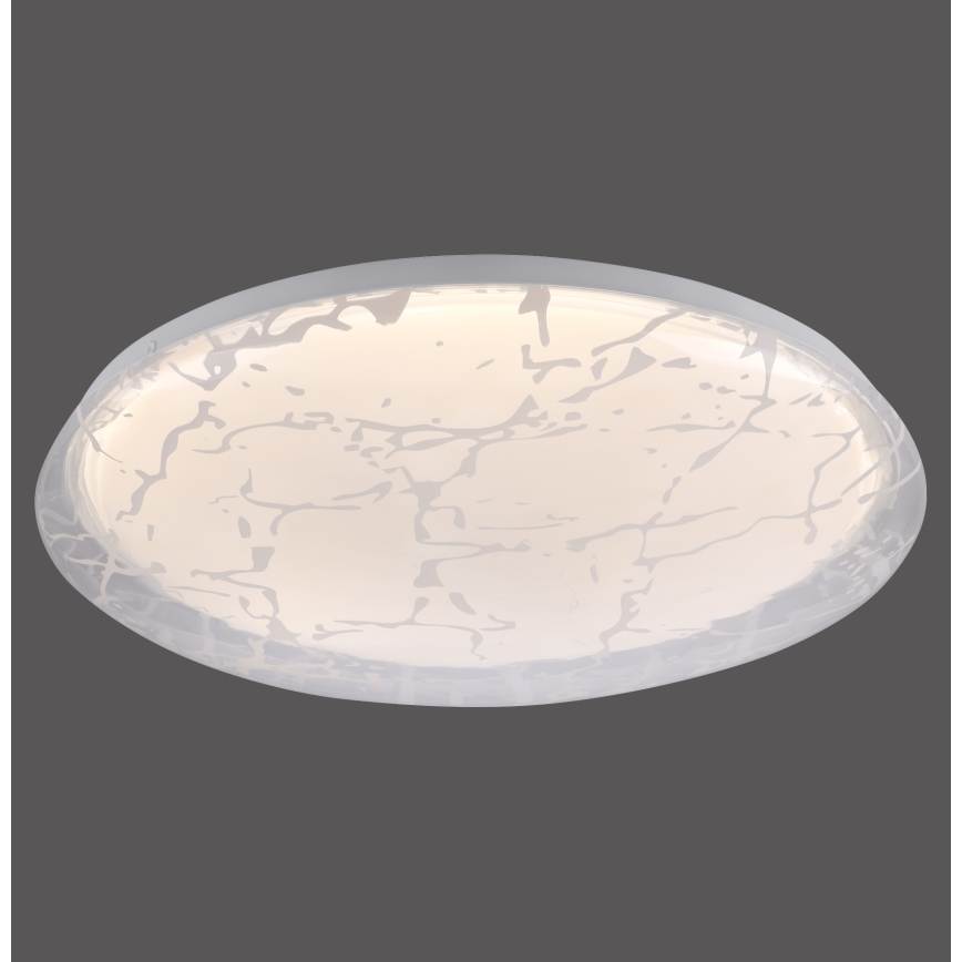 JUST LIGHT. 14008-16 - dimmbare LED-Deckenleuchte ART PLAFO LED/20W/230V 2700-6500K Ø 38 cm weiß + Fernbedienung