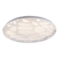 JUST LIGHT. 14009-16 - LED-dimmbare Deckenleuchte ART PLAFO LED/20W/230V 2700-6500K Ø 38 cm weiß + Fernbedienung