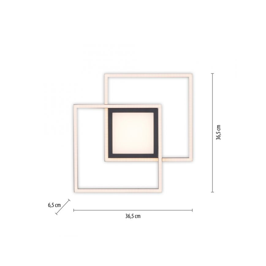 JUST LIGHT. 14144-18 - LED-Deckenleuchte ASMIN LED/26W/230V