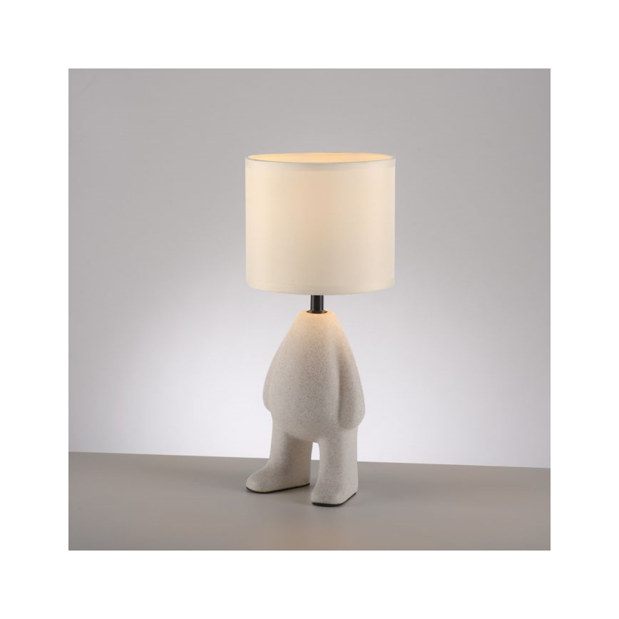 JUST LIGHT. 14191-39 - Tischlampe TED 1xE27/25W/230V beige