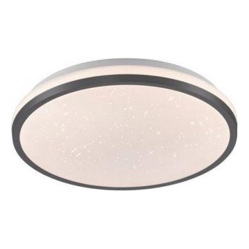 JUST LIGHT. 14293-18 - Dimmbare LED-Deckenleuchte KYLE LED/10W/230V d 28 cm schwarz