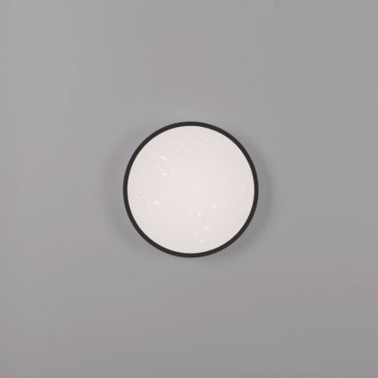 JUST LIGHT. 14293-18 - Dimmbare LED-Deckenleuchte KYLE LED/10W/230V d 28 cm schwarz