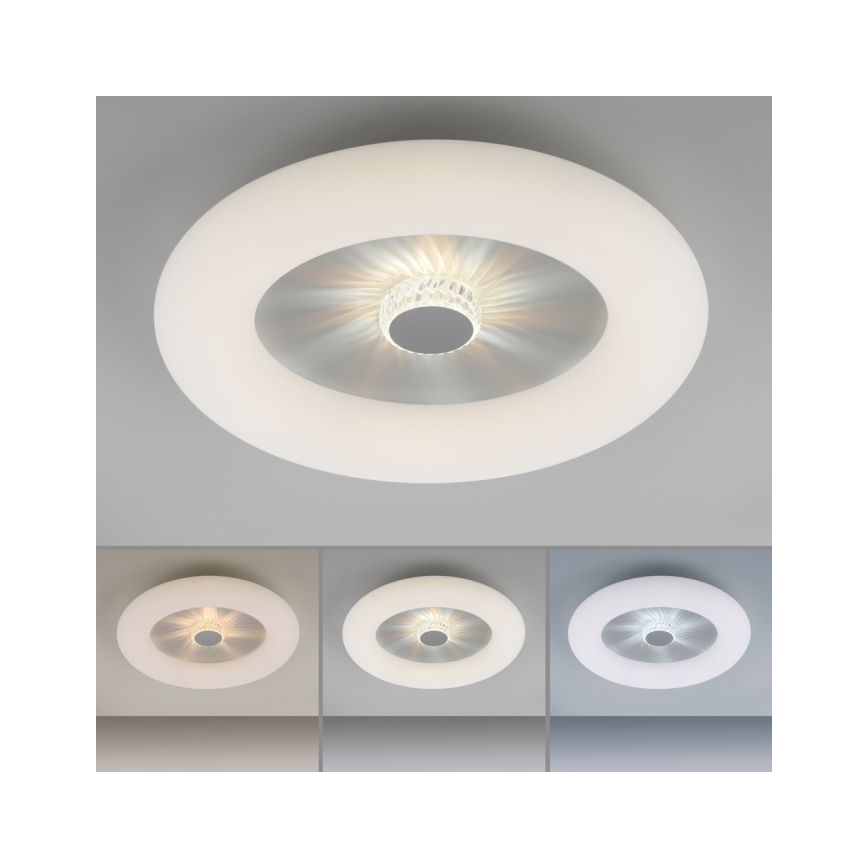 JUST LIGHT. 14383-16 - Dimmbare LED-Deckenleuchte VERTIGO LED/26W/230V 2700-5000K weiß + Fernbedienung