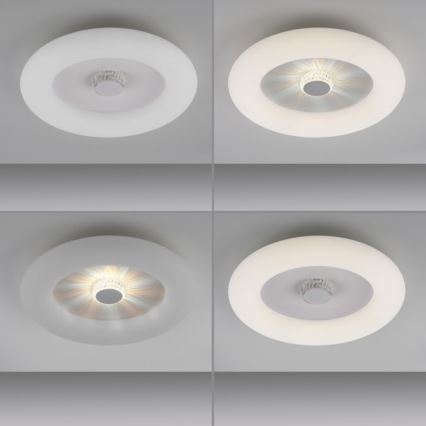 JUST LIGHT. 14383-16 - Dimmbare LED-Deckenleuchte VERTIGO LED/26W/230V 2700-5000K weiß + Fernbedienung