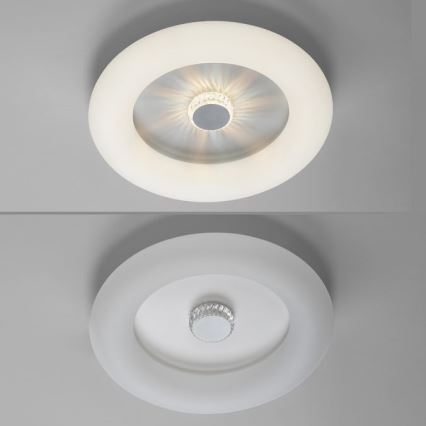 JUST LIGHT. 14383-16 - Dimmbare LED-Deckenleuchte VERTIGO LED/26W/230V 2700-5000K weiß + Fernbedienung