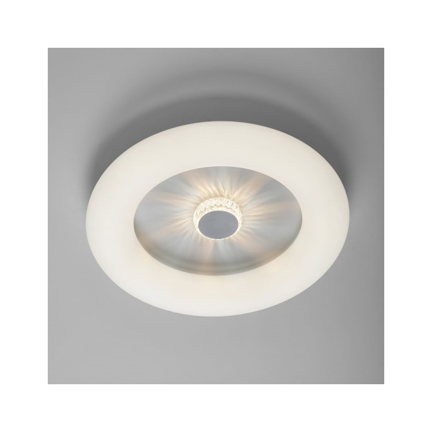 JUST LIGHT. 14383-16 - Dimmbare LED-Deckenleuchte VERTIGO LED/26W/230V 2700-5000K weiß + Fernbedienung