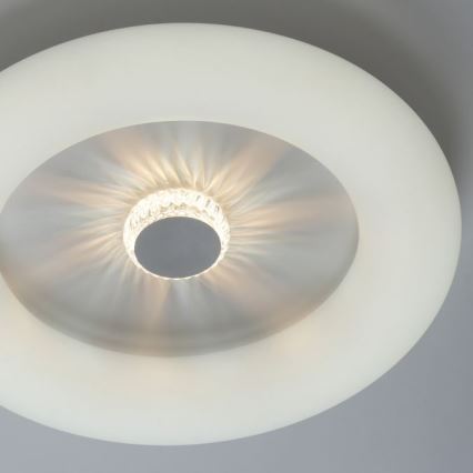 JUST LIGHT. 14383-16 - Dimmbare LED-Deckenleuchte VERTIGO LED/26W/230V 2700-5000K weiß + Fernbedienung