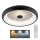 JUST LIGHT. 14384-18 - Dimmbare LED-Deckenleuchte VERTIGO LED/29W/230V 2700-5000K schwarz + Fernbedienung