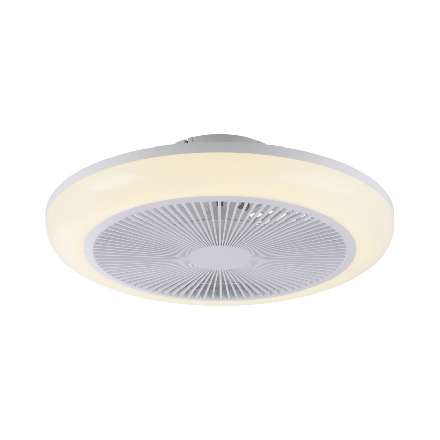 JUST LIGHT. 14623-16 - LED RGBW dimmbarer Deckenventilator mit Licht BRENDA LED/22W/230V 3000-6000K Ø 46 cm weiß + Fernbedienung