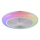 JUST LIGHT. 14623-16 - LED RGBW dimmbarer Deckenventilator mit Licht BRENDA LED/22W/230V 3000-6000K Ø 46 cm weiß + Fernbedienung