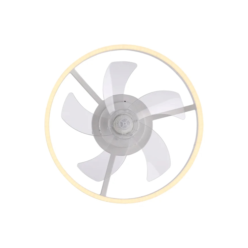 JUST LIGHT. 14624-16 - Dimmbarer LED-Deckenventilator mit Licht RITA LED/22W/230V 3000-6000K Ø 50 cm weiß + Fernbedienung
