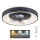 JUST LIGHT. 14644-18 - Dimmbare LED-Deckenleuchte mit Ventilator VENIKA LED/36W/230V d 48,6 cm 2700-5000K + Fernbedienung