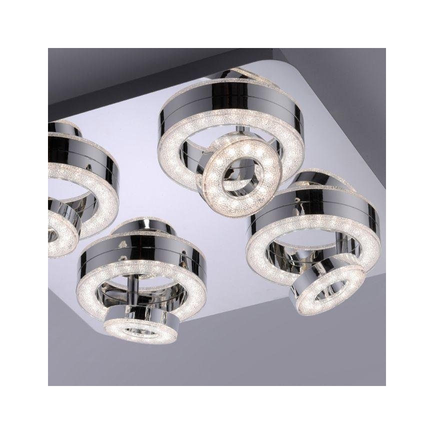 JUST LIGHT. 14662-17 - Dimmbarer LED-RGBW- Strahler TIM LOLASMART 4xLED/5,9/230V 2700-5000K + Fernbedienung
